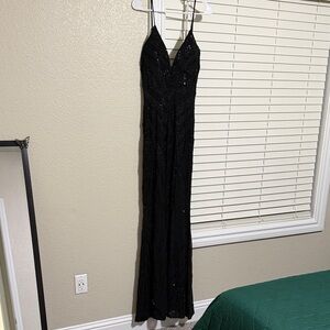 Elegant Black Evening Gown